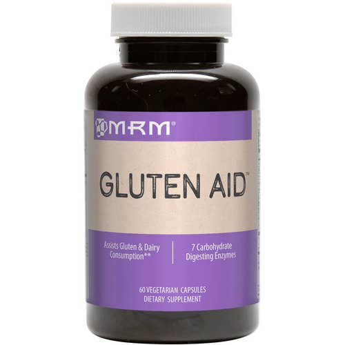 MRM, Gluten Aid, 60 Vegetarian Capsules Review