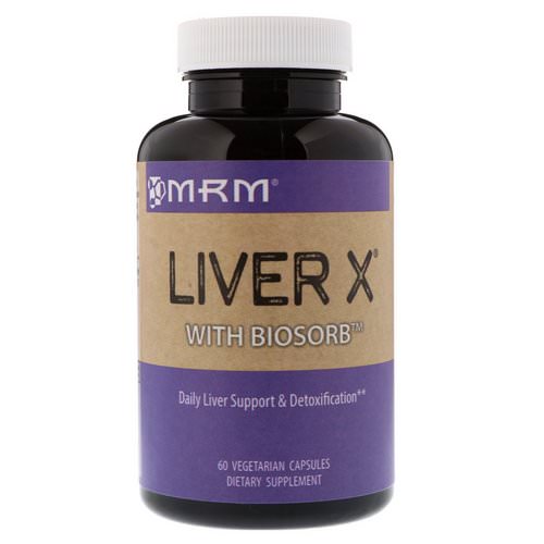 MRM, Liver X with BioSorb, 60 Vegetarian Capsules Review