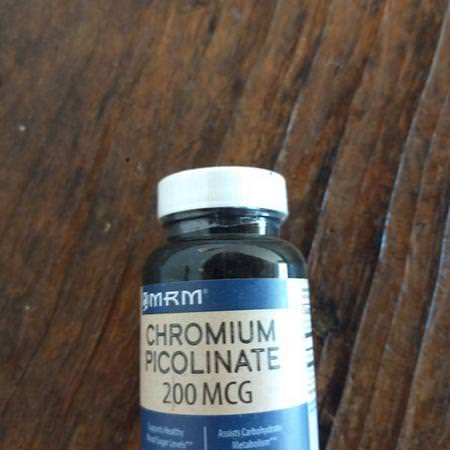 Supplements Minerals Chromium Healthy Lifestyles MRM
