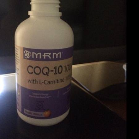 MRM, Coenzyme Q10 CoQ10 Formulas, L-Carnitine