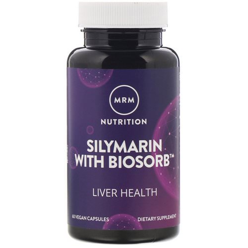 MRM, Nutrition, Silymarin with Biosorb, 60 Vegan Capsules Review
