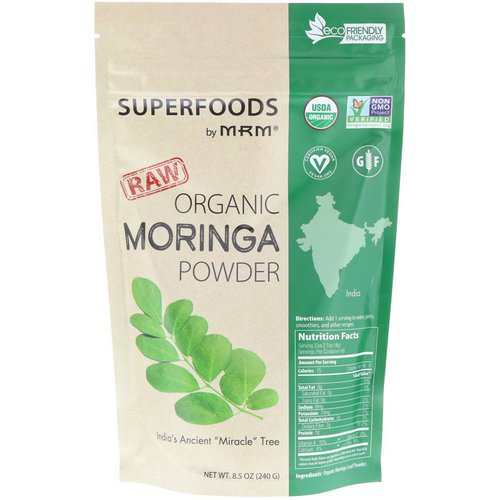 MRM, Raw Organic Moringa Powder, 8.5 oz (240 g) Review
