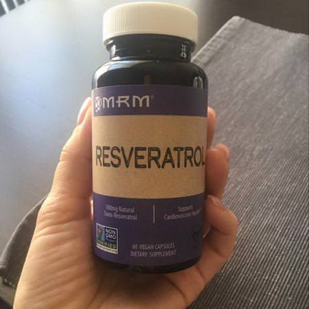MRM, Resveratrol, 60 Vegan Capsules Review