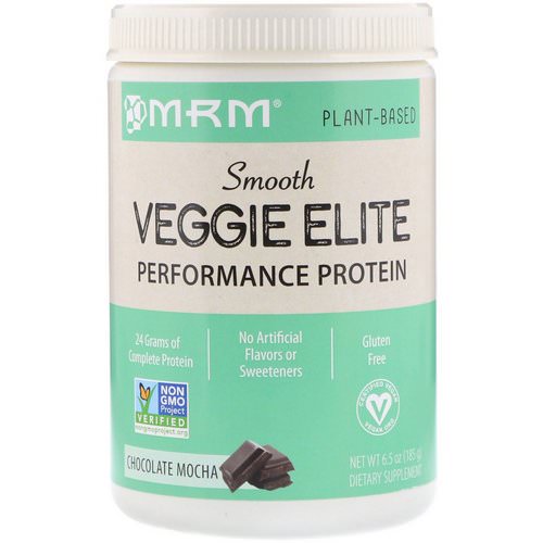 MRM, Smooth Veggie Elite Performance Protein, Chocolate Mocha, 6.5 oz (185 g) Review