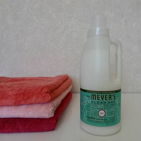 Mrs. Meyers Clean Day, Fabric Softeners, Drying