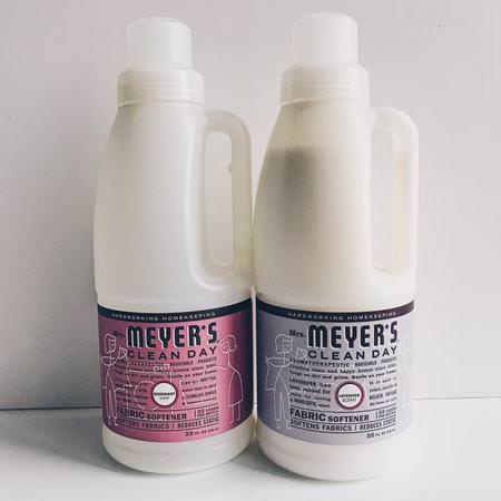 Mrs. Meyers Clean Day, Fabric Softeners, Drying