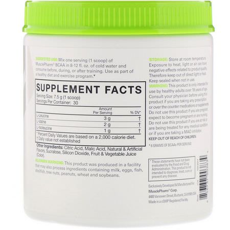MusclePharm  Essentials  BCAA  Grape  0 52 lb  235 8 g 