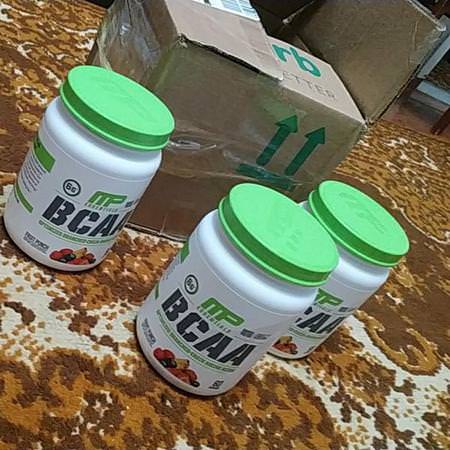 MusclePharm, BCAA Essentials, Fruit Punch, 0.57 lbs (258 g) Review