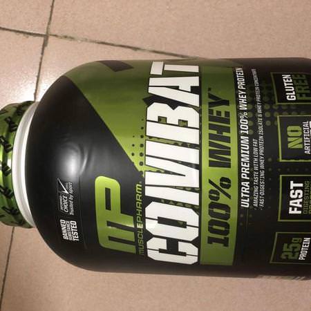 MusclePharm, Combat 100% Whey Protein, Chocolate Milk, 2 lbs (907 g) Review