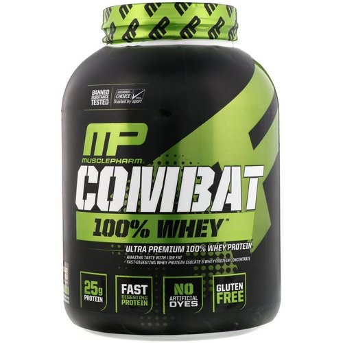 MusclePharm, Combat 100% Whey Protein, Chocolate Milk, 5 lbs (2269 g) Review