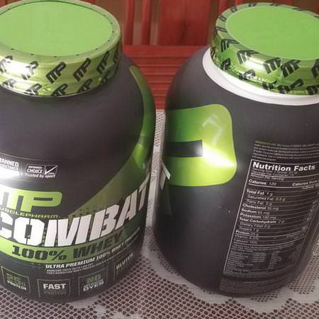 MusclePharm, Combat 100% Whey Protein, Vanilla, 5 lbs (2269 g) Review
