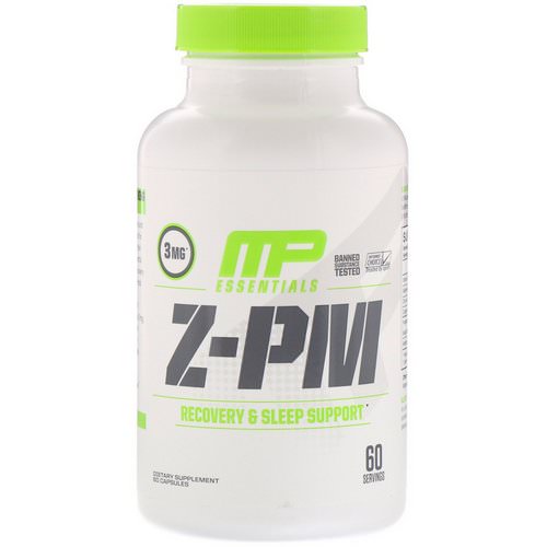 MusclePharm, Essentials, Z-PM, 60 Capsules Review