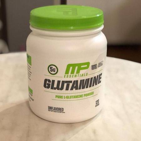 MusclePharm, Glutamine Essentials, Unflavored, 0.66 lb (300 g) Review