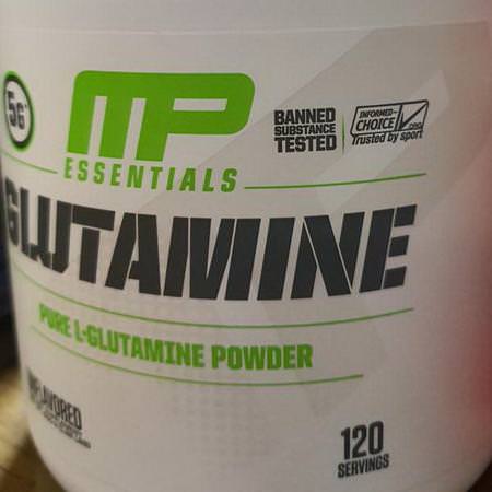 MusclePharm, Glutamine Essentials, Unflavored, 1.32 lbs (600 g) Review