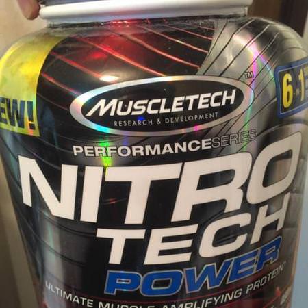 Nitro Tech Power Ultimate Muscle Amplifying Protein, Triple Chocolate Supreme