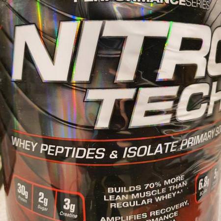 Nitro Tech Whey Isolate + Lean Musclebuilder, Mocha Cappuccino Swirl