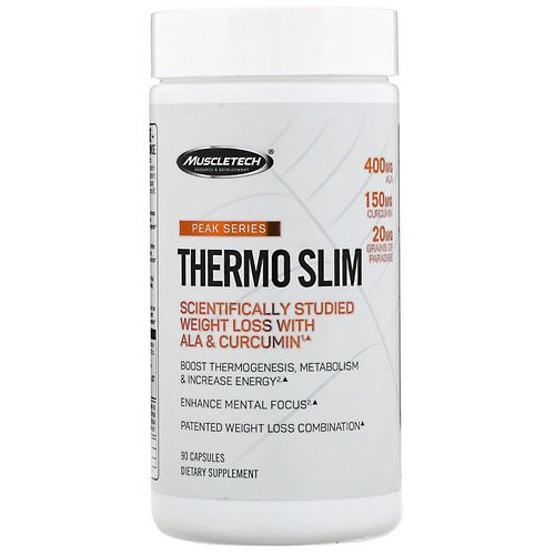 Muscletech, Peak Series, Thermo Slim, 90 Capsules Review