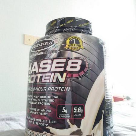 Performance Series, Phase8, Multi-Phase 8-Hour Protein, Cookies and Cream