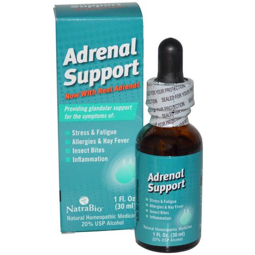 NatraBio, Adrenal Support, 1 fl oz (30 ml) Review