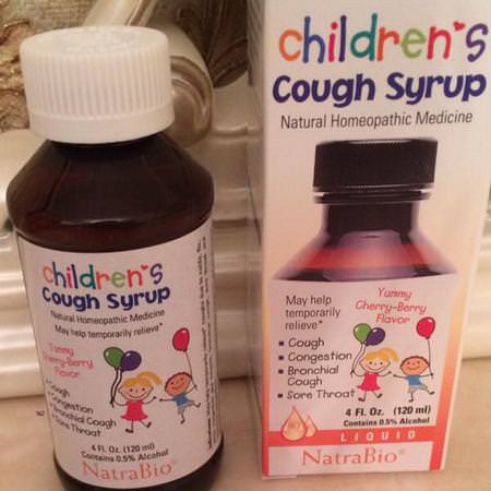 NatraBio, Children's Cold, Flu, Cough, Cold, Cough, Flu
