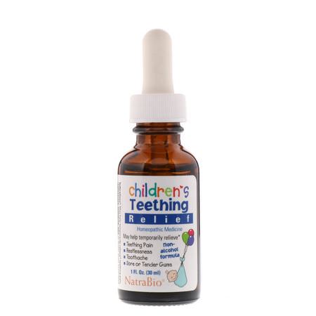 NatraBio, Teething Herbal Remedies, Children's Homeopathy