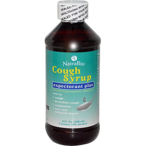 NatraBio, Cough Syrup, Expectorant Plus, 8 fl oz (240 ml) Review