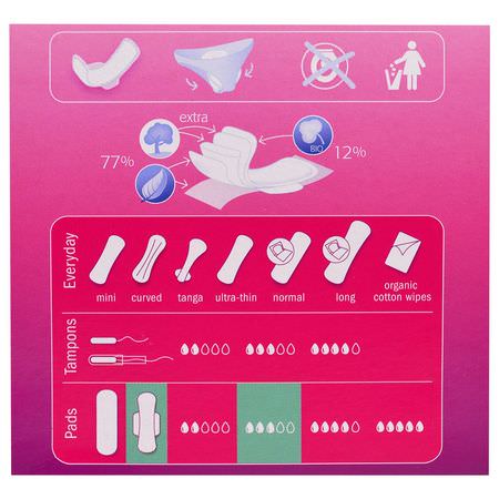Natracare, Disposable Pads