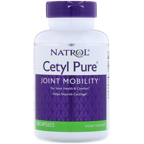 Natrol, Cetyl Pure, 120 Capsules Review