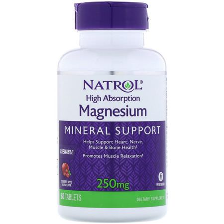 Natrol, Magnesium Formulas