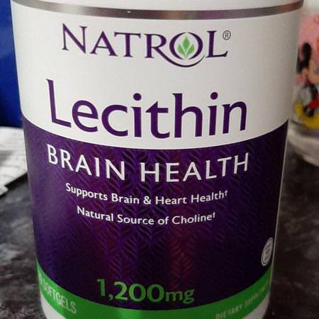 Natrol Supplements Healthy Lifestyles Lecithin