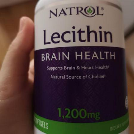 Natrol, Lecithin, 1,200 mg, 120 Softgels Review