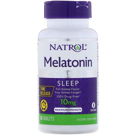 Natrol, Melatonin, Condition Specific Formulas