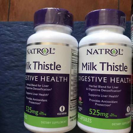 Natrol, Milk Thistle, 525 mg, 60 Capsules Review