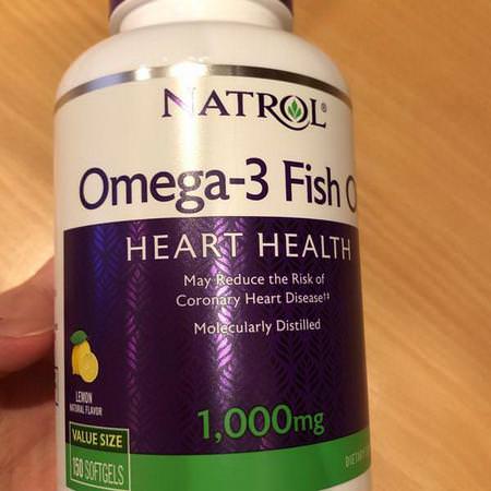 Natrol, Omega-3 Fish Oil