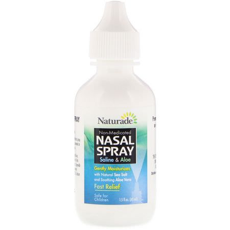 Naturade, Nasal Spray, Nasal, Sinus Supplements