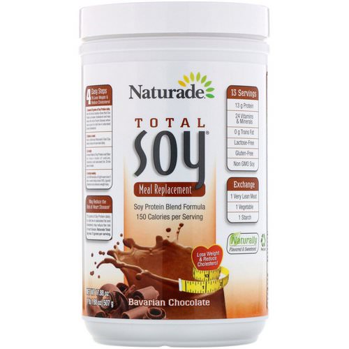 Naturade, Total Soy, Meal Replacement, Bavarian Chocolate, 1.1 lbs (507 g) Review