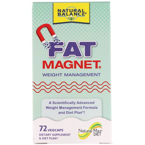 Natural Balance, Fat Magnet, Weight Management, 72 Vegcaps Review