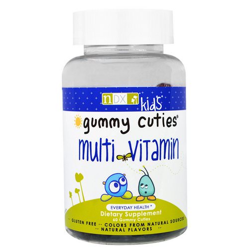 Natural Dynamix (NDX), Gummy Cuties, Kids Multi Vitamin, 60 Gummy Cuties Review