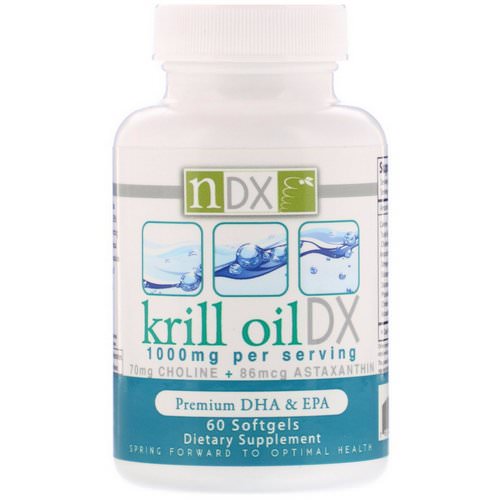 Natural Dynamix (NDX), Krill Oil DX, 1000 mg, 60 Softgels Review