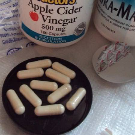 Natural Factors, Apple Cider Vinegar, 500 mg, 180 Capsules Review