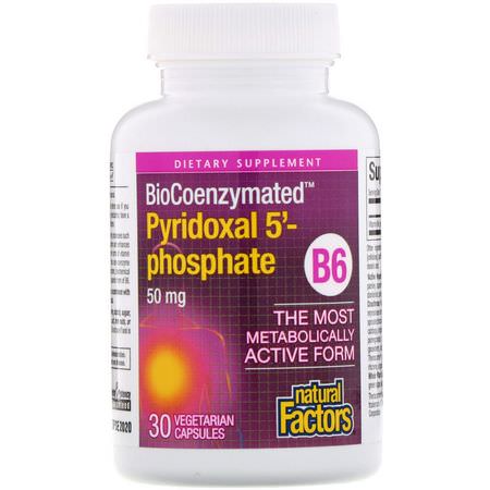 Natural Factors, B6 Pyridoxine