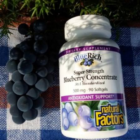 Herbs Homeopathy Blueberry Supplements Natural Factors