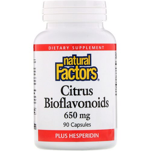 Natural Factors, Citrus Bioflavonoids plus Hesperidin, 650 mg, 90 Capsules Review