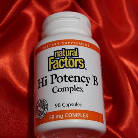 Natural Factors, Hi Potency B Complex, 90 Capsules Review