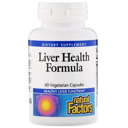 Natural Factors, Liver Health Formula, 60 Vegetarian Capsules Review