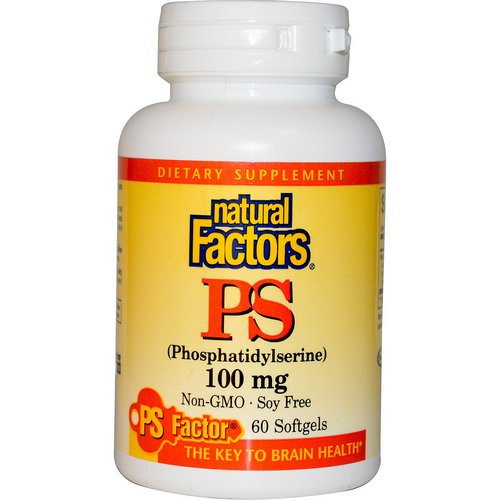 Natural Factors, PS (Phosphatidylserine), 100 mg, 60 Softgels Review
