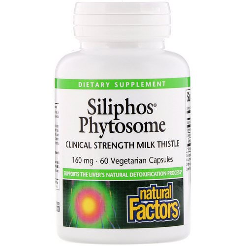 Natural Factors, Siliphos Phytosome, Clinical Strength Milk Thistle, 160 mg, 60 Vegetarian Capsules Review