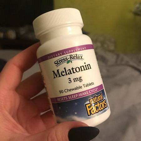 Supplements Sleep Melatonin Non Gmo Natural Factors