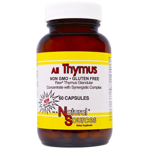 Natural Sources, All Thymus, 60 Capsules Review