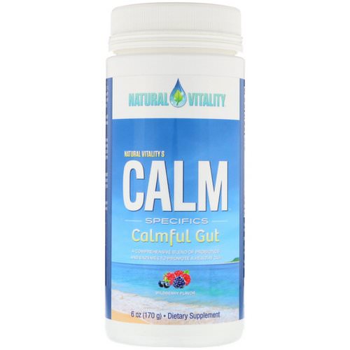 Natural Vitality, Calm Specifics, Calmful Gut, Wildberry Flavor, 6 oz (170 g) Review